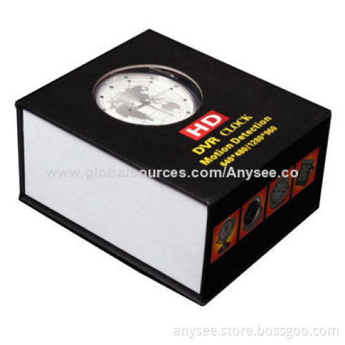 Clock Surveillance Camera for Home Security